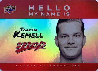 2025-26 MVP #HNI-18 Joakim Kemell - HELLO MY NAME IS