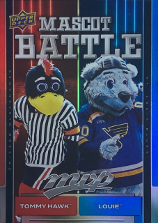 2025-26 MVP #MB-07 Tommy Hawk / Louie - MASCOT BATTLE