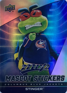 2025-26 MVP #MS-08 Stinger - MASCOT STICKERS