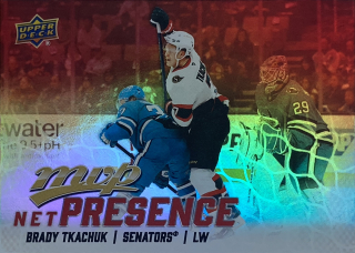2025-26 MVP #NP-09 Brady Tkachuk - NET PRESENCE