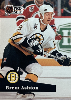 1991-92 Pro Set #352 Brent Ashton
