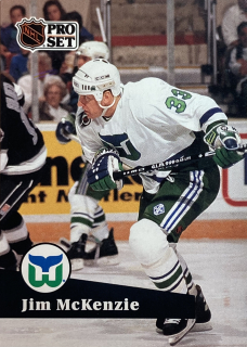 1991-92 Pro Set #391 Jim McKenzie