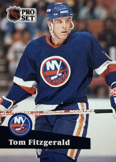 1991-92 Pro Set #431 Tom Fitzgerald