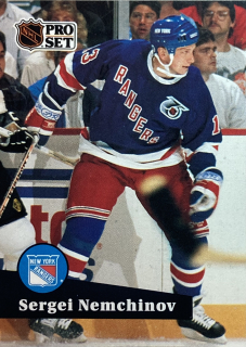 1991-92 Pro Set #441 Sergei Nemchinov
