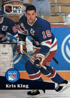1991-92 Pro Set #445 Kris King