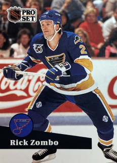 1991-92 Pro Set #474 Rick Zombo