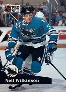 1991-92 Pro Set #483 Neil Wilkinson