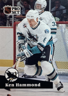 1991-92 Pro Set #484 Ken Hammond