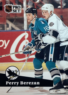 1991-92 Pro Set #487 Perry Berezan