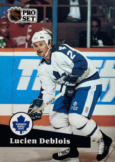 1991-92 Pro Set #491 Lucien Deblois