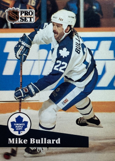 1991-92 Pro Set #496 Mike Bullard