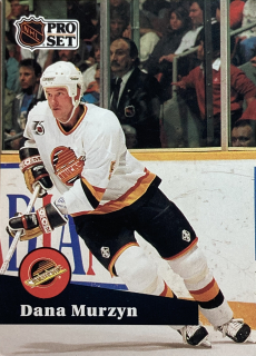 1991-92 Pro Set #498 Dana Murzyn