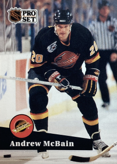 1991-92 Pro Set #500 Andrew McBain