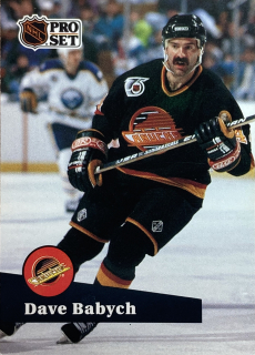 1991-92 Pro Set #503 Dave Babych