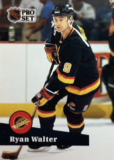 1991-92 Pro Set #504 Ryan Walter