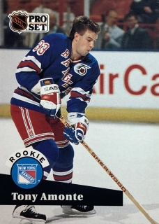 1991-92 Pro Set #550 Tony Amonte - ROOKIE