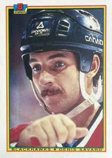 1990-91 Bowman #006 Denis Savard