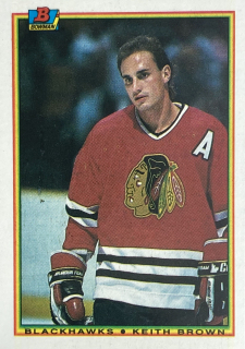 1990-91 Bowman #010 Keith Brown