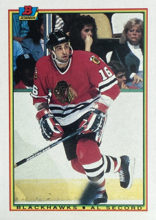 1990-91 Bowman #012 Al Secord