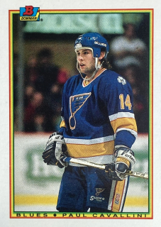 1990-91 Bowman #022 Paul Cavallini