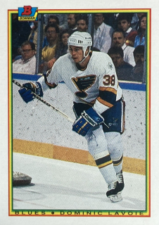 1990-91 Bowman #026 Dominic Lavoie
