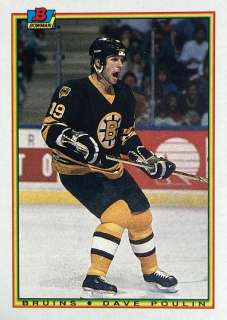 1990-91 Bowman #036 Dave Poulin