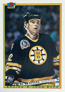1990-91 Bowman #038 John Byce