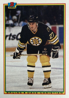 1990-91 Bowman #040 Dave Christian