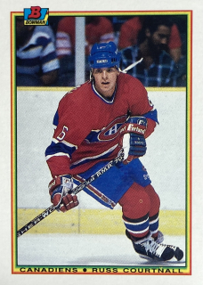 1990-91 Bowman #047 Russ Courtnall