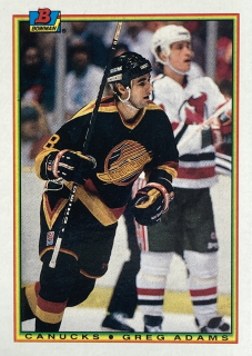 1990-91 Bowman #059 Greg Adams