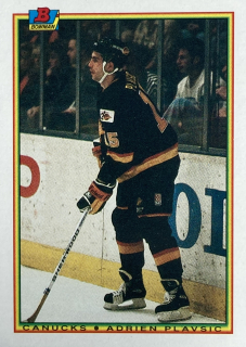 1990-91 Bowman #062 Adrien Plavsic