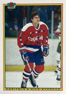 1990-91 Bowman #067 Nick Kypreos