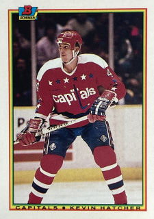 1990-91 Bowman #070 Kevin Hatcher