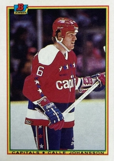 1990-91 Bowman #075 Calle Johansson