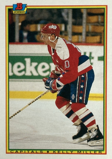 1990-91 Bowman #076 Kelly Miller