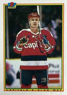 1990-91 Bowman #078 Alan May