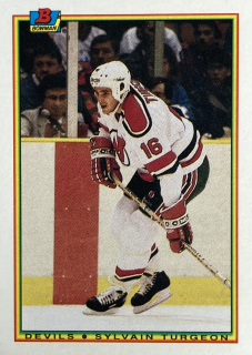 1990-91 Bowman #081 Sylvain Turgeon