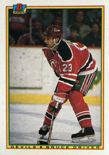 1990-91 Bowman #087 Bruce Driver