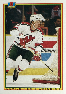 1990-91 Bowman #090 Eric Weinrich