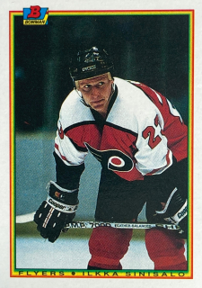 1990-91 Bowman #112 Ilkka Sinisalo