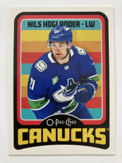 2024-25 O-Pee-Chee #463 Nils Hoglander - RETRO VARIATION