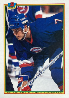 1990-91 Bowman #116 Tom Fitzgerald