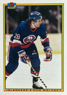 1990-91 Bowman #117 Don Maloney