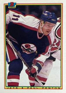 1990-91 Bowman #139 Paul Fenton