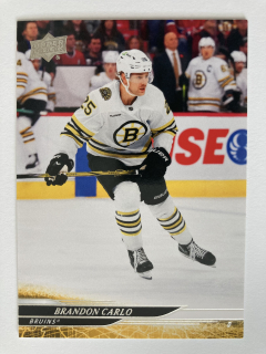 2024-25 UD Series 1 #017 Brandon Carlo