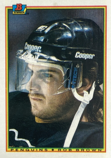 1990-91 Bowman #202 Rob Brown