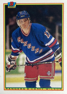 1990-91 Bowman #214 Carey Wilson