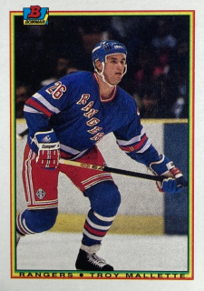 1990-91 Bowman #219 Troy Mallette