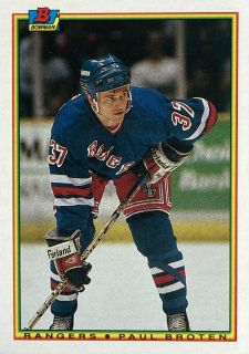 1990-91 Bowman #224 Paul Broten