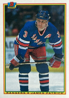 1990-91 Bowman #225 James Patrick